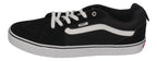VANS in Übergrößen - FILMORE (Suede Canvas) black white-1