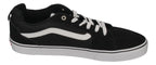 VANS in Übergrößen - FILMORE (Suede Canvas) black white-3