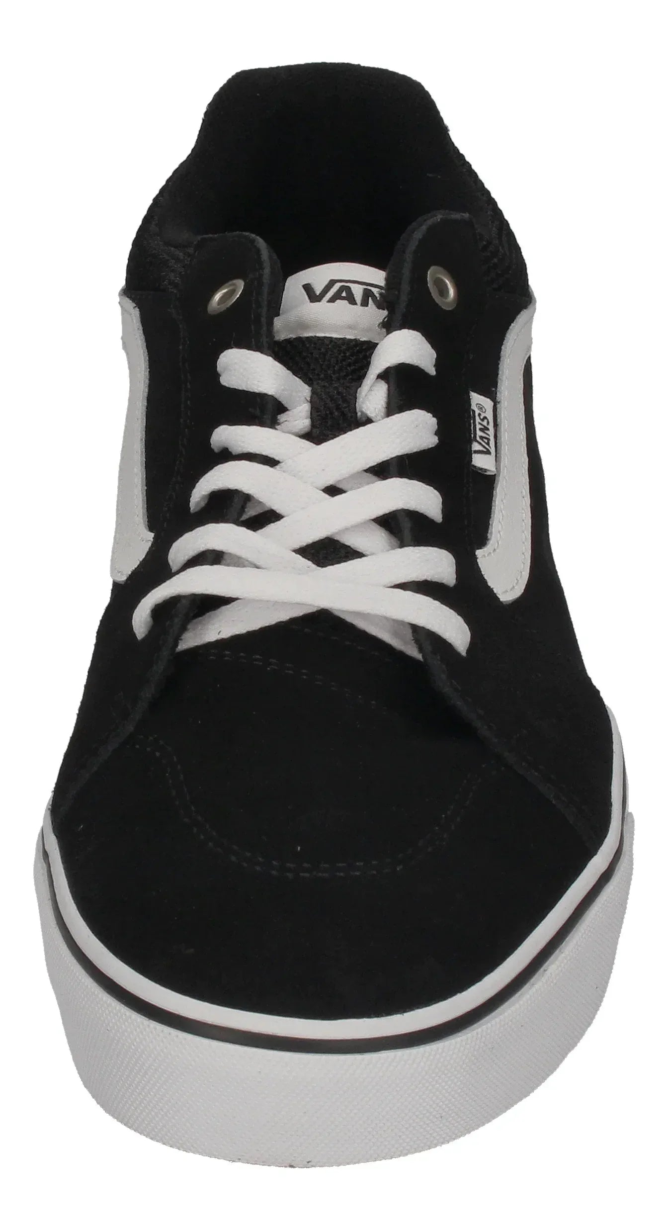 VANS in Übergrößen - FILMORE (Suede Canvas) black white-2
