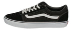 VANS in Übergrößen - WARD (Suede Canvas) black white-1