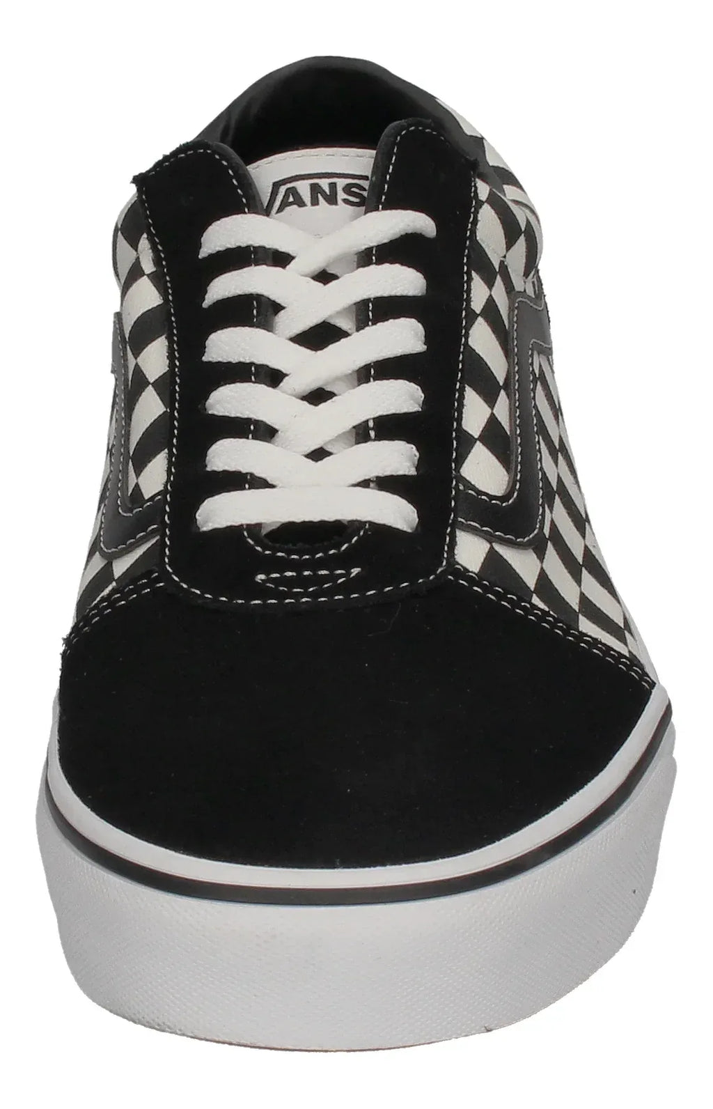 VANS in Übergrößen - WARD (Checkered) black white-2