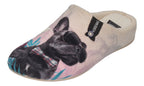 VERBENAS Damen Hausschuhe - YORK ANIMAL PELO - Bulldog