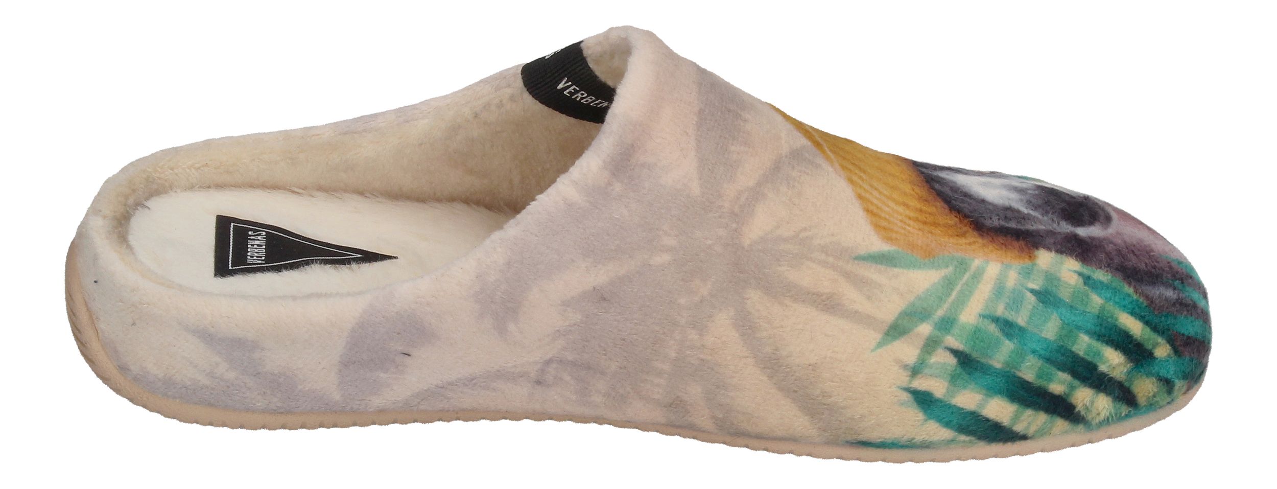 VERBENAS Damen Hausschuhe - YORK ANIMAL PELO - Galgo