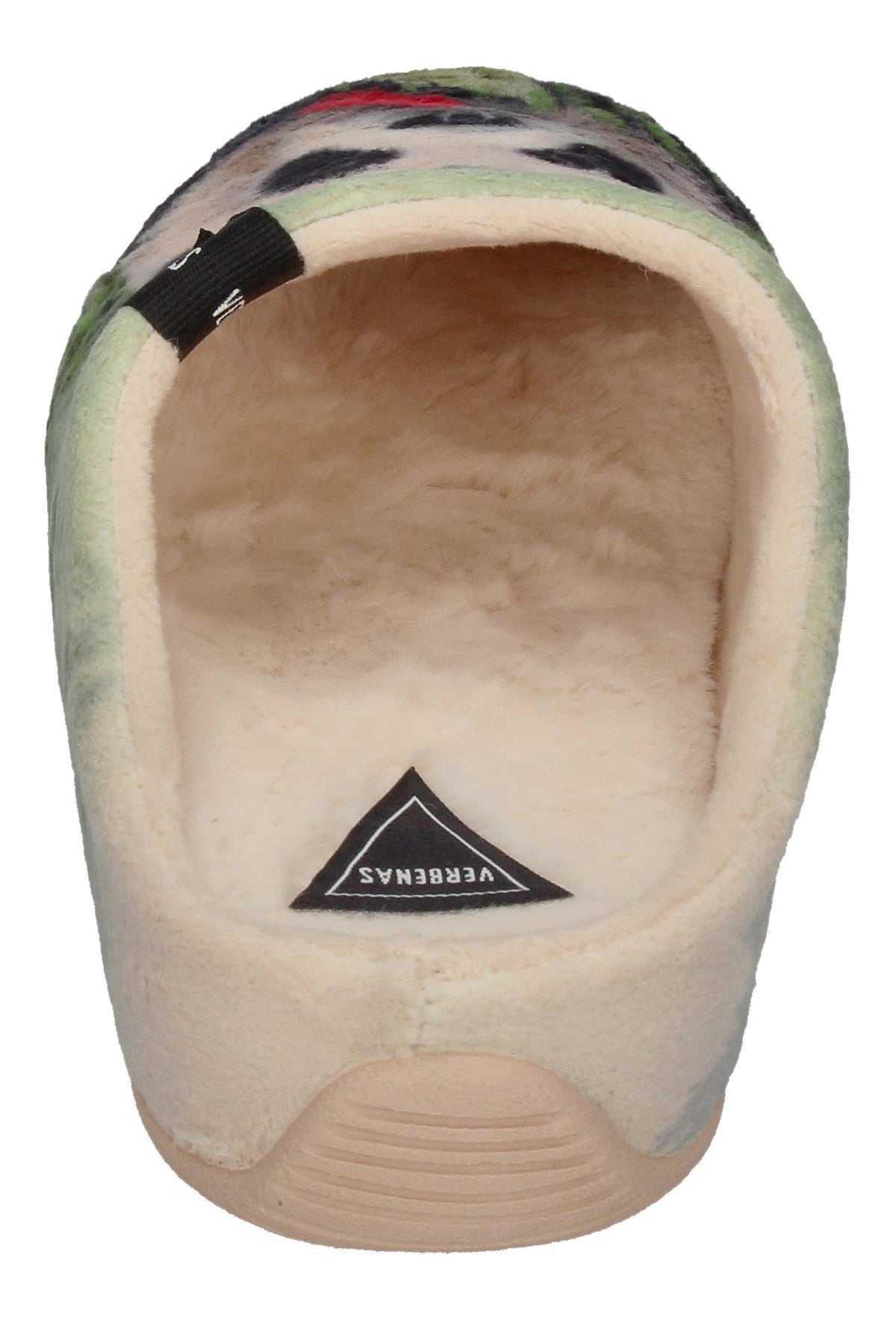 VERBENAS Damen Hausschuhe - YORK ANIMAL PELO Punk Panda