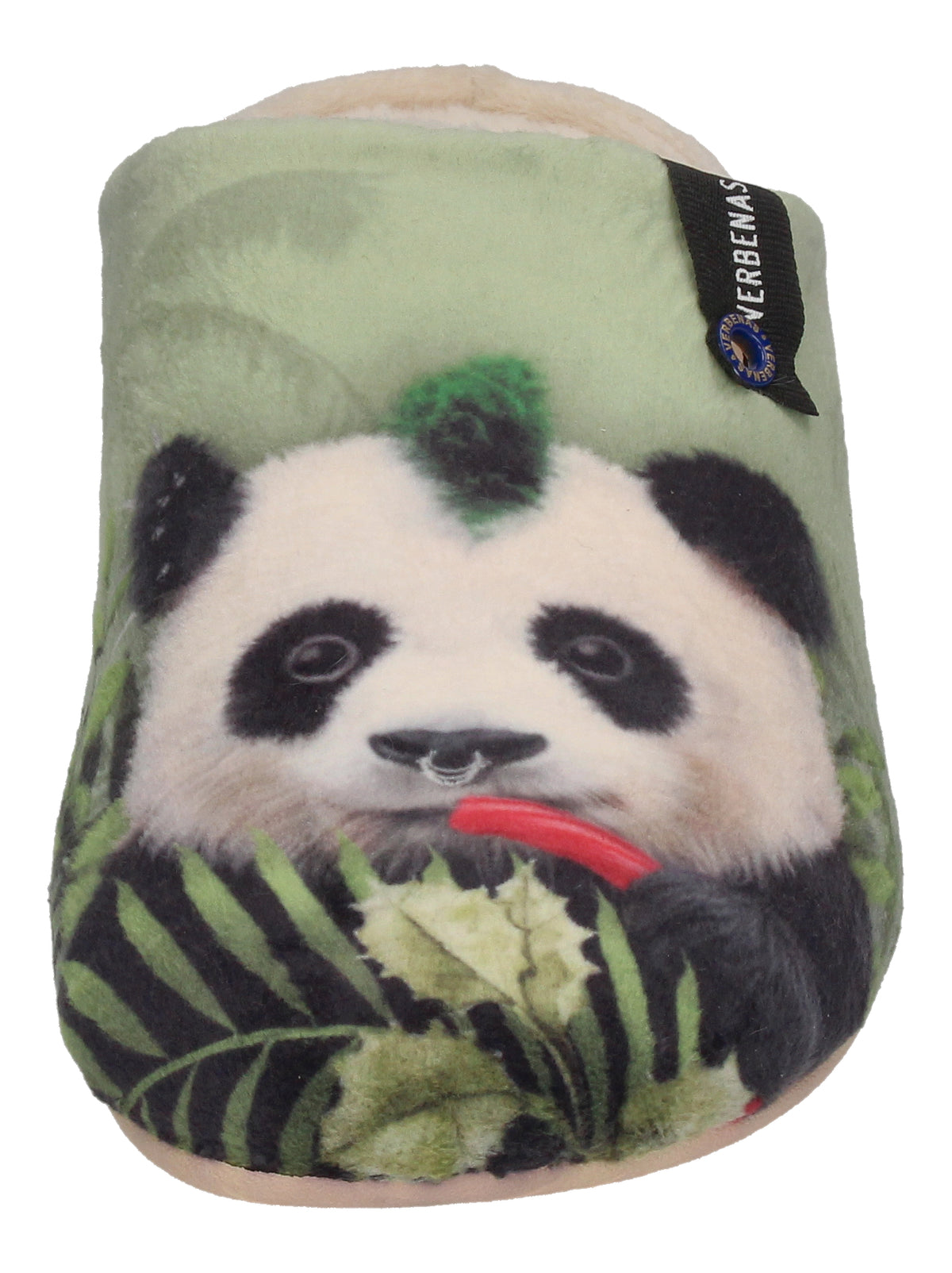 VERBENAS Damen Hausschuhe - YORK ANIMAL PELO Punk Panda