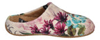 VERBENAS Damen Hausschuhe - YORK FLOWERS - antique