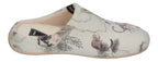 VERBENAS Damen Hausschuhe - YORK JUNGLE MONKIES - celeste