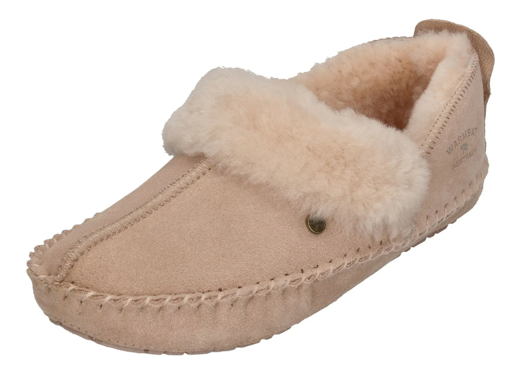 Warmbat - Barrine Suede BAR3410-54 - Damen - Hausschuh | Nur bei shoedealo.shop, deinem Onlineshop für Schuhe mit Stil.