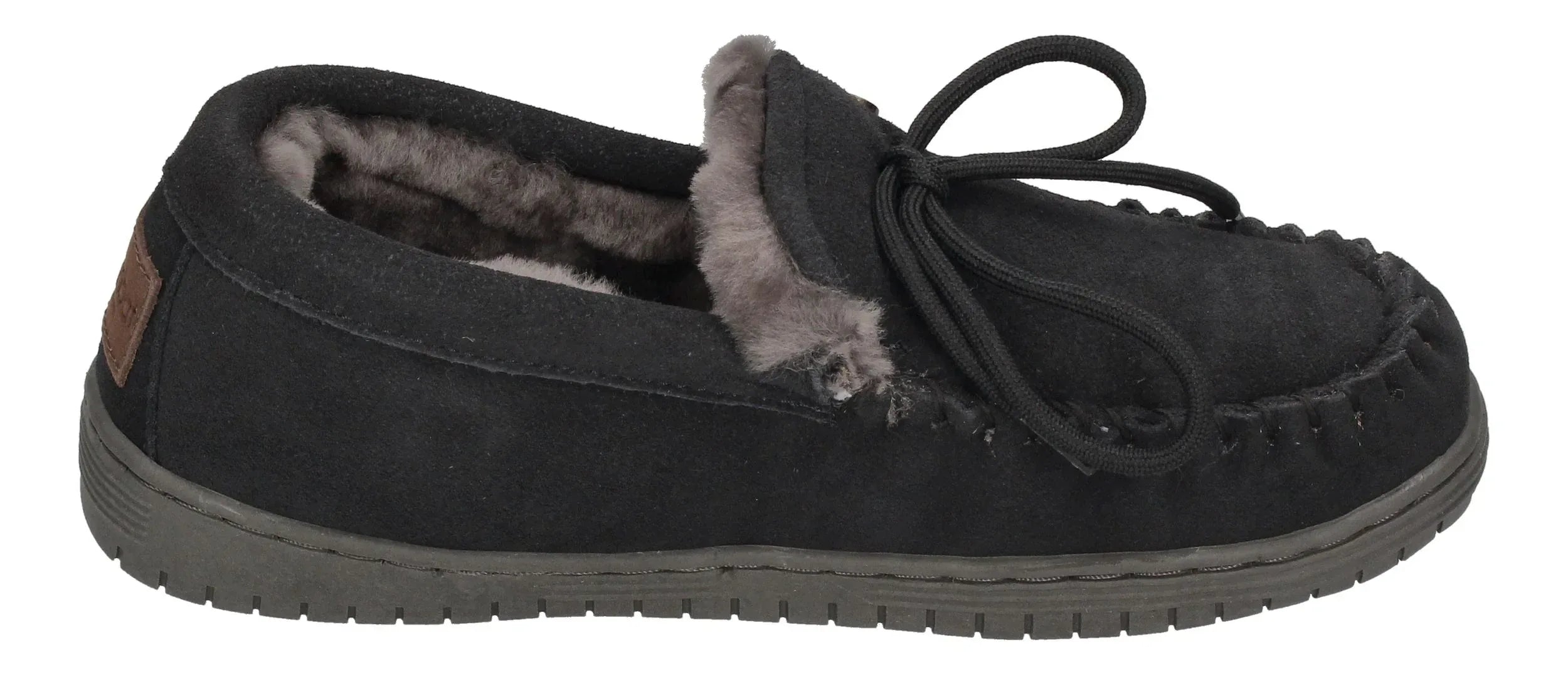 WARMBAT Damenschuhe Hausschuhe KOALA SUEDE - charcoal