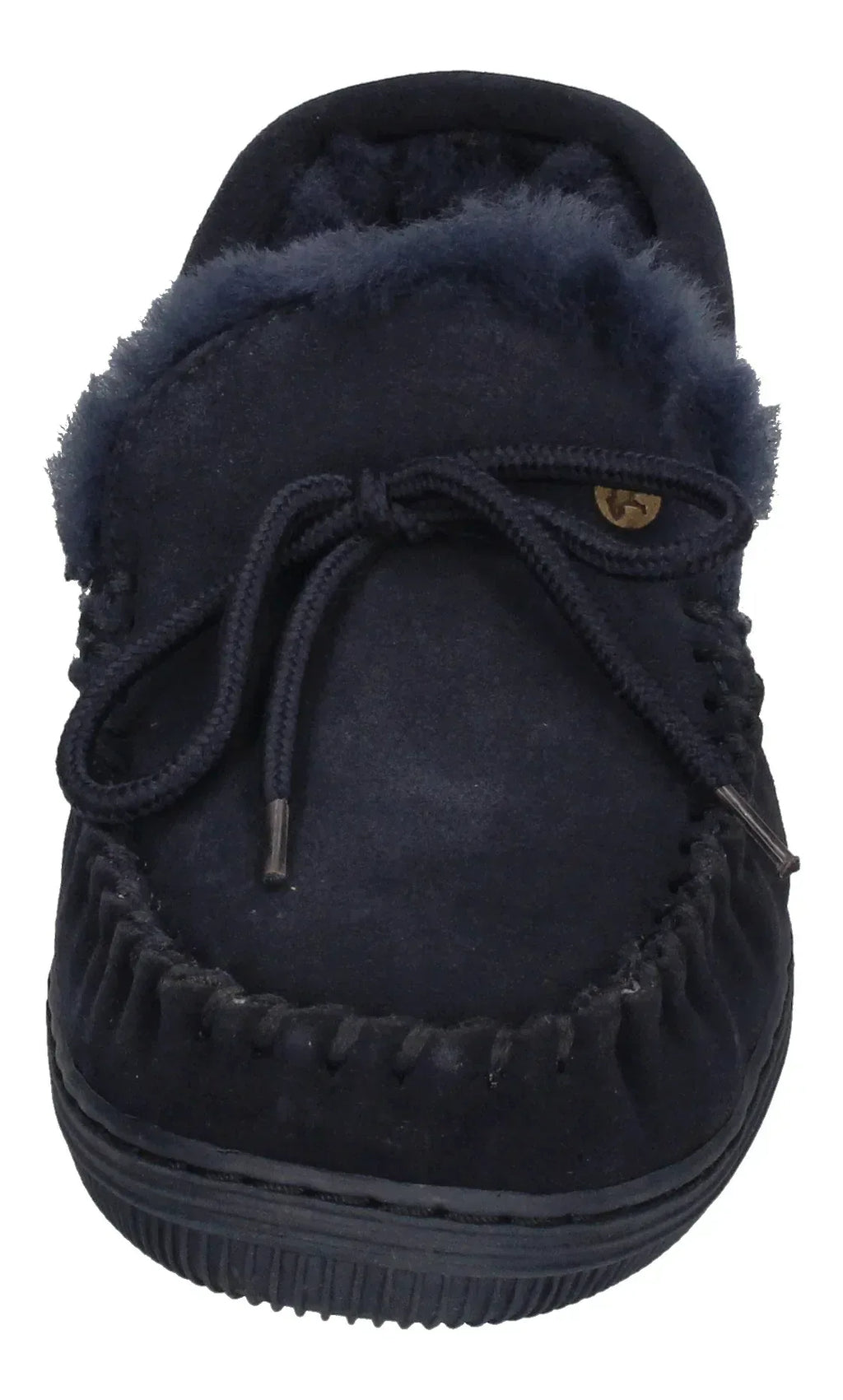 WARMBAT Damenschuhe Hausschuhe KOALA SUEDE - navy-2