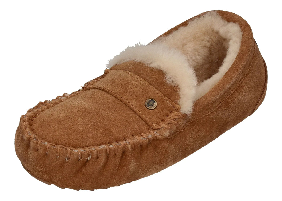 Warmbat - Nowra Suede NWR3410-25 - Damen - Hausschuh | Nur bei shoedealo.shop, deinem Onlineshop für Schuhe mit Stil.