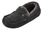 WARMBAT Damenschuhe Hausschuhe NOWRA SUEDE - charcoal