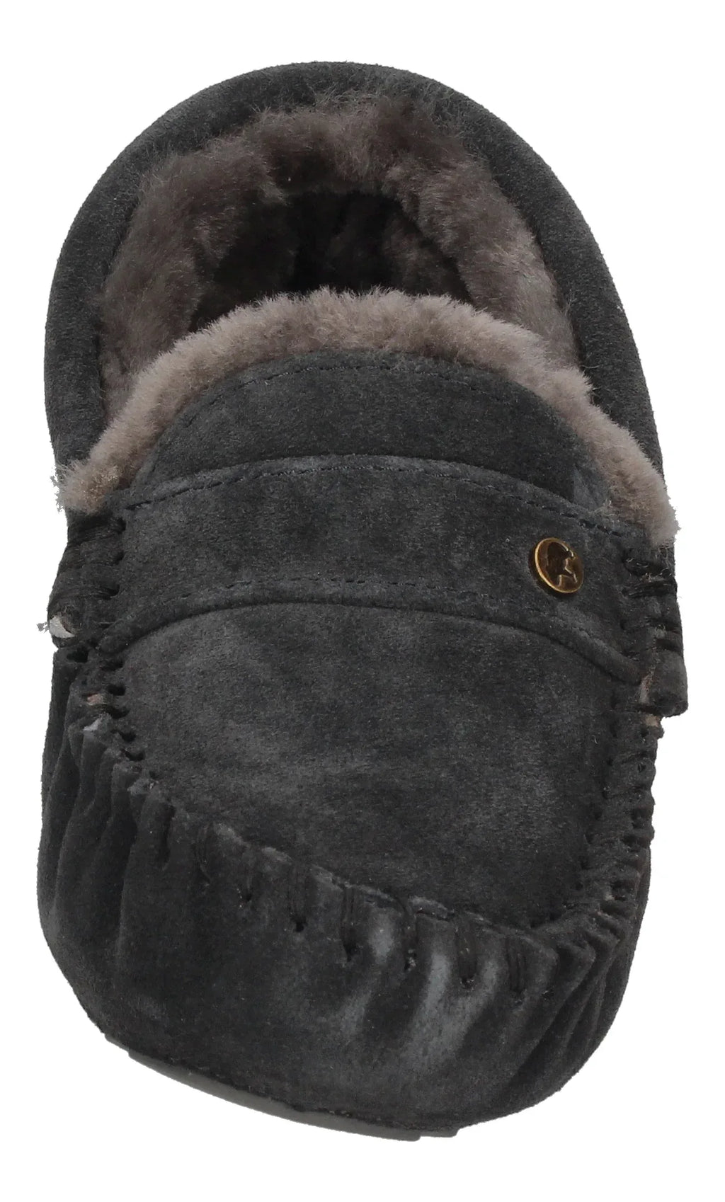 WARMBAT Damenschuhe Hausschuhe NOWRA SUEDE - charcoal