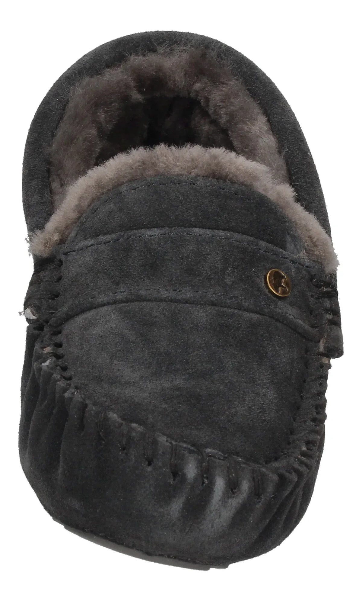 WARMBAT Damenschuhe Hausschuhe NOWRA SUEDE - charcoal