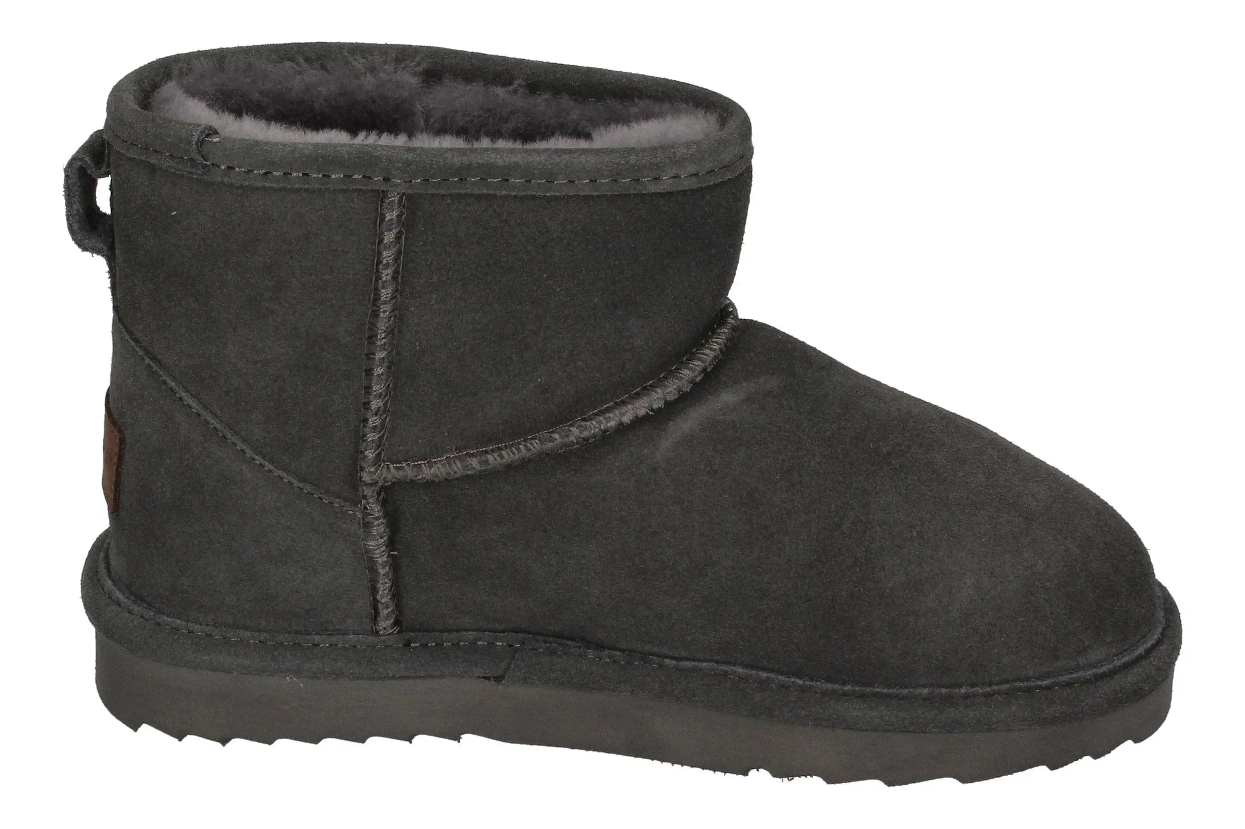 WARMBAT Damenschuhe Schaffell Booties WALLABY - dk grey-3