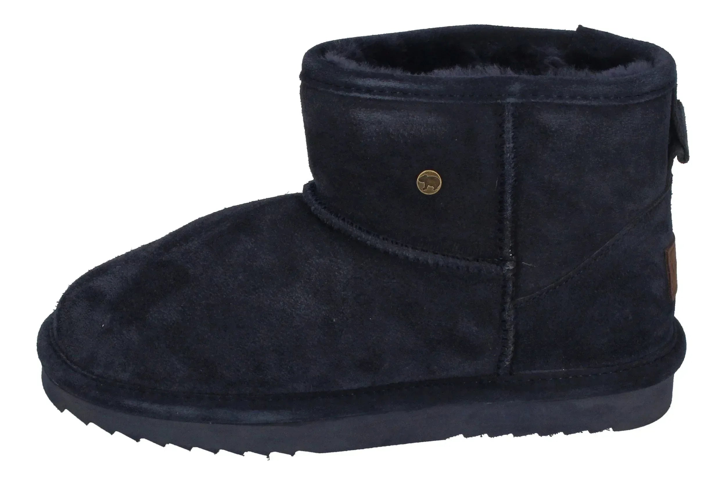 WARMBAT Damenschuhe Schaffell Booties WALLABY - dk navy-1