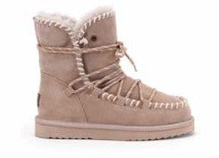 WARMBAT Winter Damenstiefel Boots WATURRA taupe