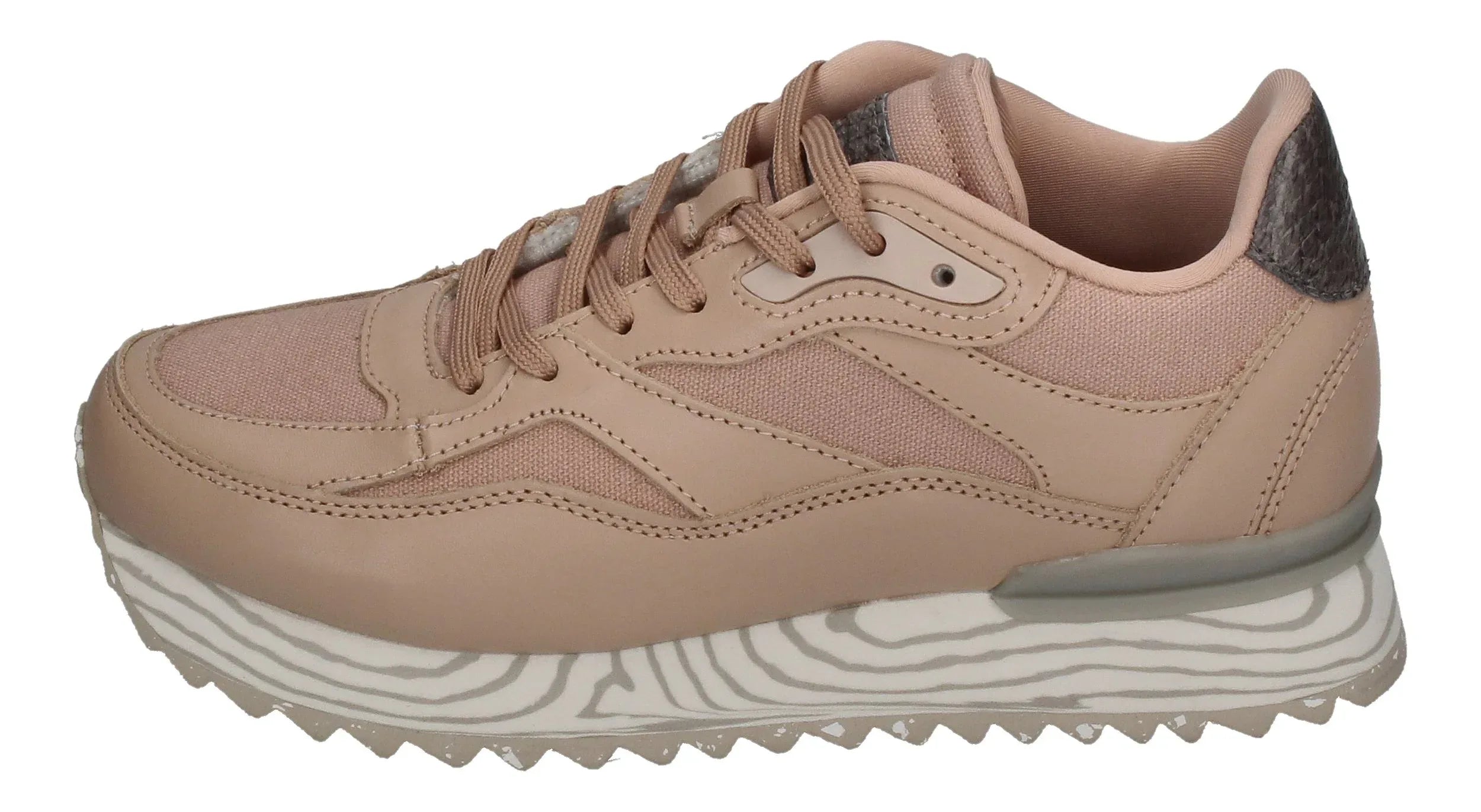 WODEN Sneakers - SOPHIE ORGANIC MARBLE WL850 - dry rose-1